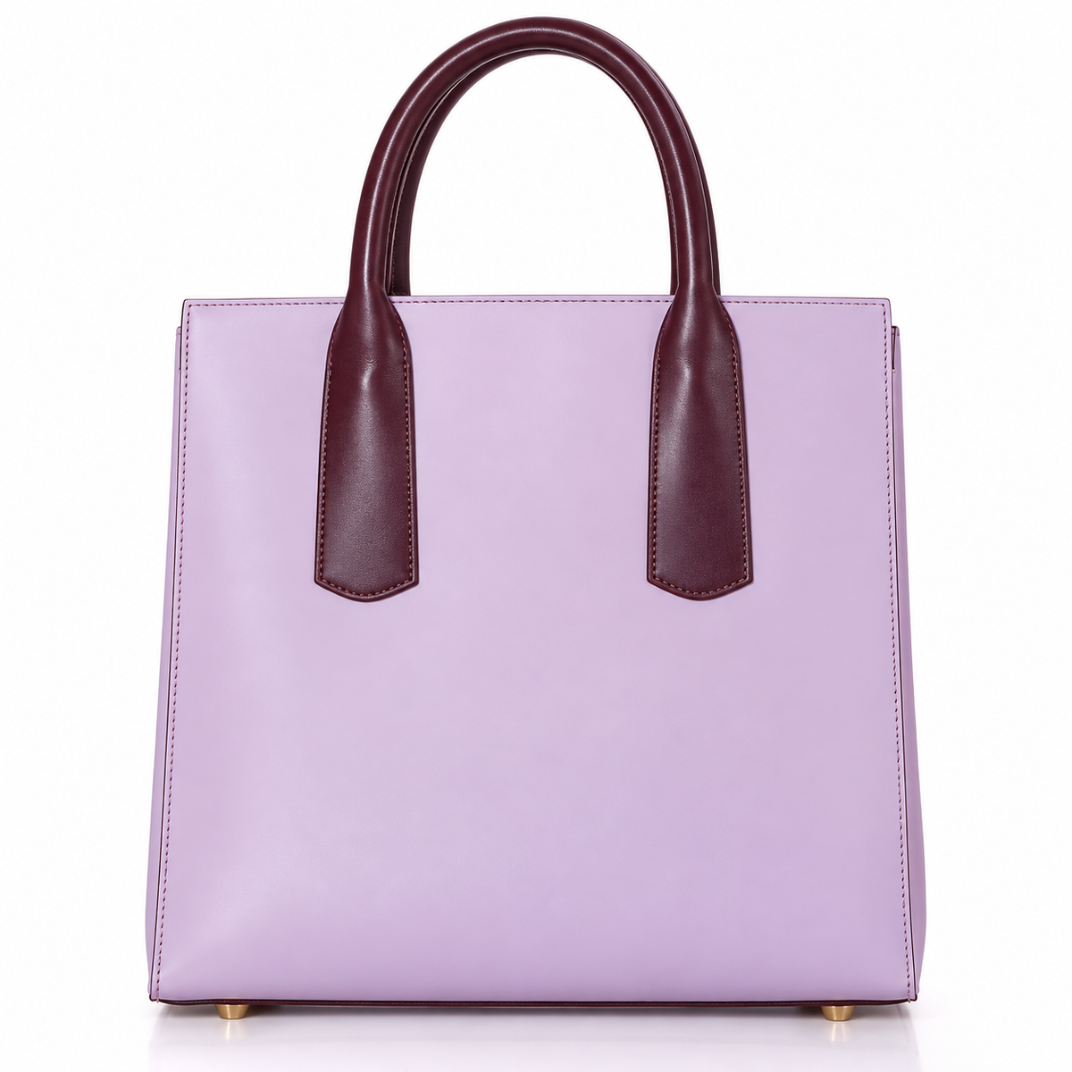 Vegan Office Bag Christine Light Violet & Plum